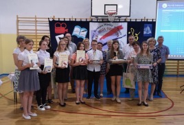Gminny konkurs "Polska- Moja Ojczyzna" -zwyciężczyni uczennica naszej szkoły Agata Malecka